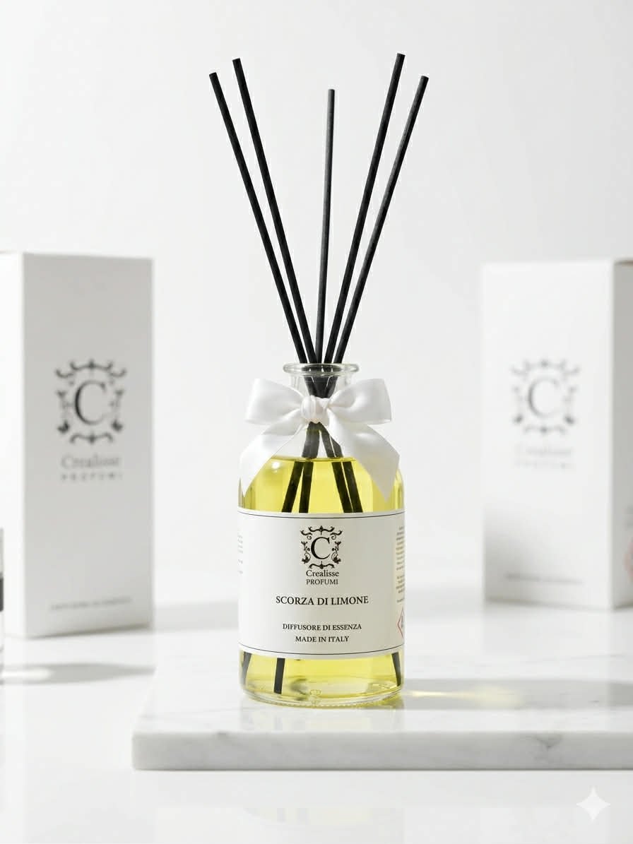 Namų kvapai su lazdelėmis Crealise Scorza Di Limone 250 ml.