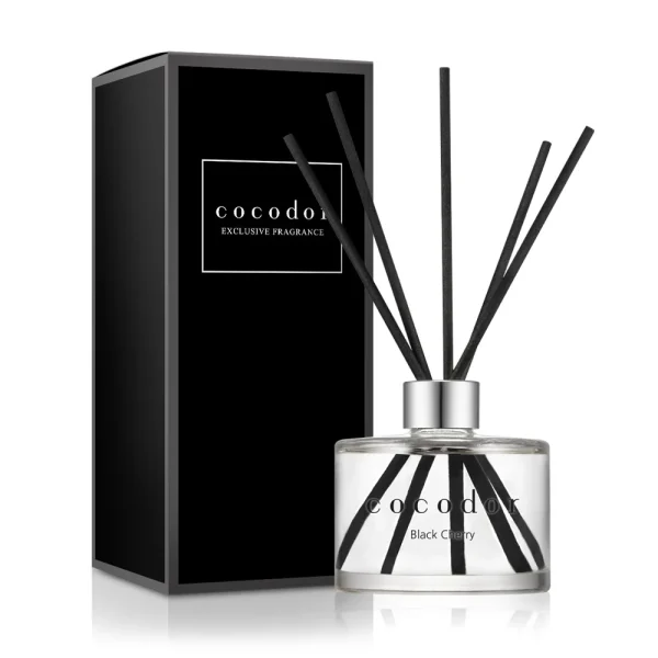 Namų kvapai su lazdelėmis Cocodor Black Cherry 200 ml. Signature Edition