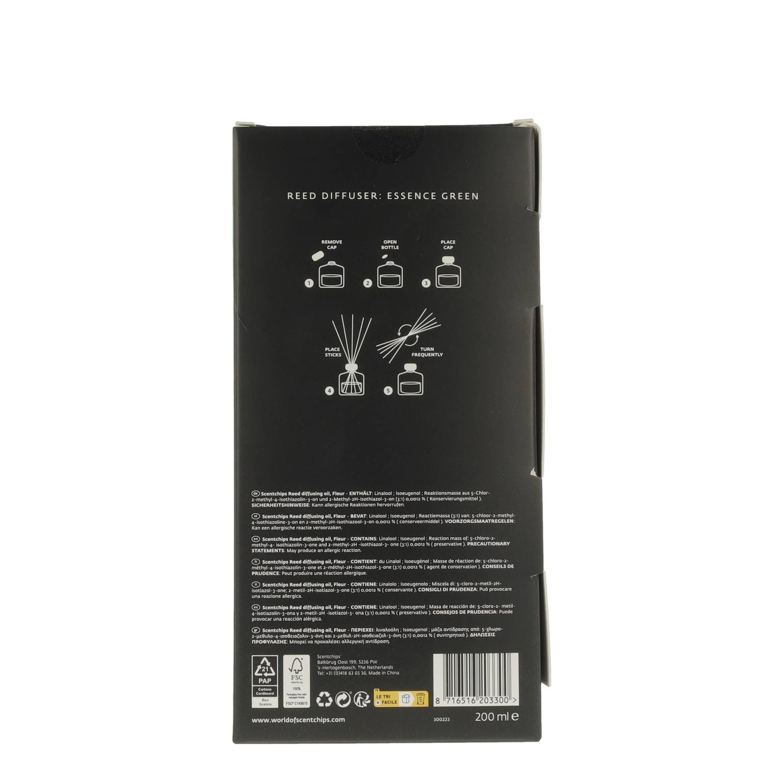 Namų kvapai su lazdelėmis Scentchips Essence Fleur 200 ml - Image 4